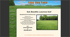Desktop Screenshot of lenasodfarm.com
